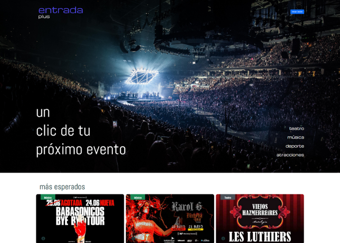 Desarrollo de Sistema de Entradas