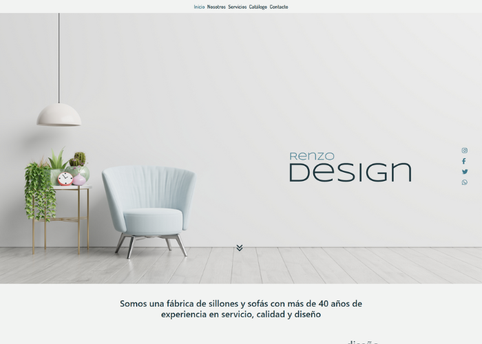 Desarrollo de Sitio Web de Productos